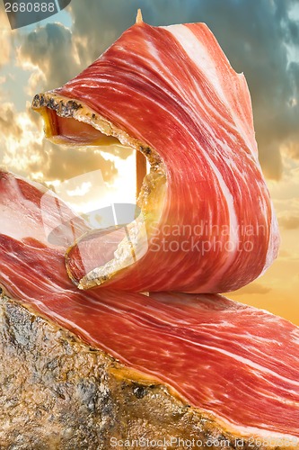 Image of Iberian ham 