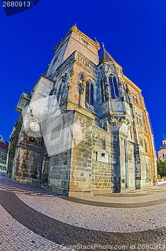 Image of Prague Town Hall (Rathaus) in Czech