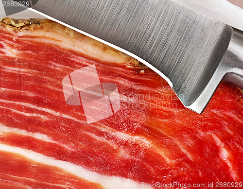 Image of Iberian ham 