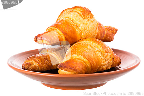 Image of Fresh Croissants.