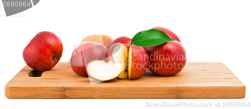 Image of Red fresh apples