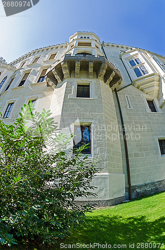 Image of tower of Hluboka nad Vltavou castle