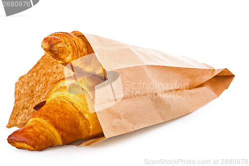 Image of Fresh Croissants.