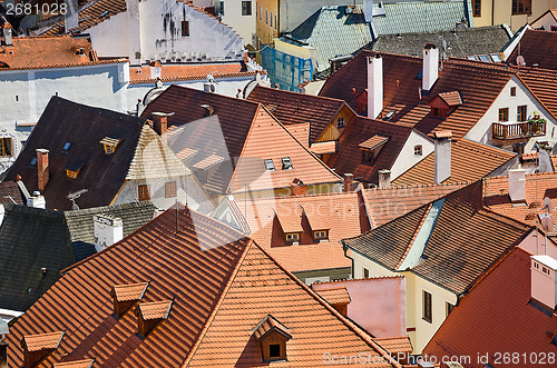 Image of roof of an old European city