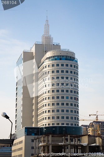 Image of Modern office buildings.