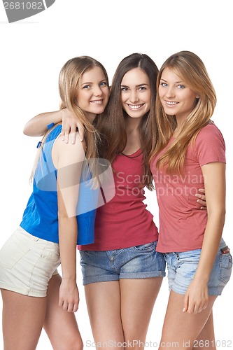 Image of Three girls friends