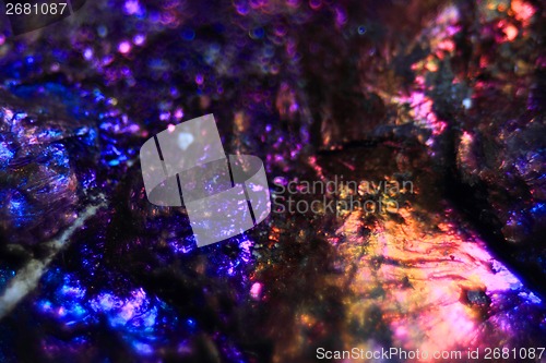 Image of chalcopyrite mineral texture as background