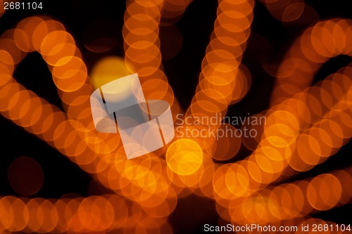 Image of orange abstract background