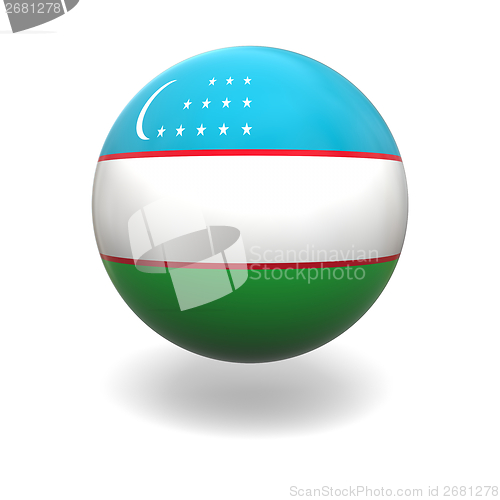 Image of Uzbek flag