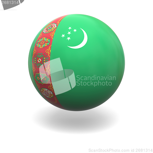 Image of Turkmenistan flag