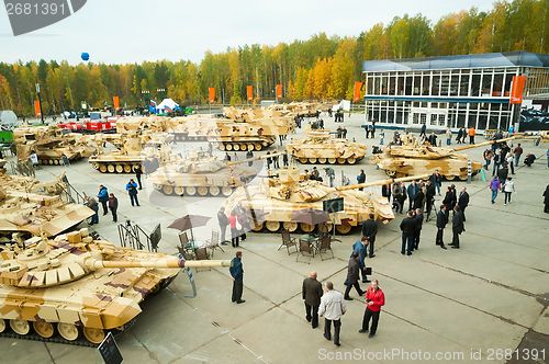 Image of Military technics exposition