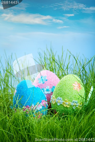 Image of Decorated easter eggs