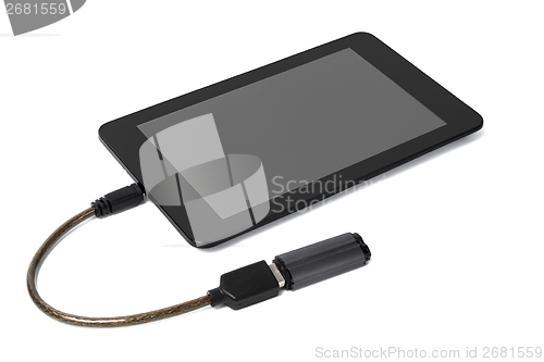 Image of Tablet with pen drive