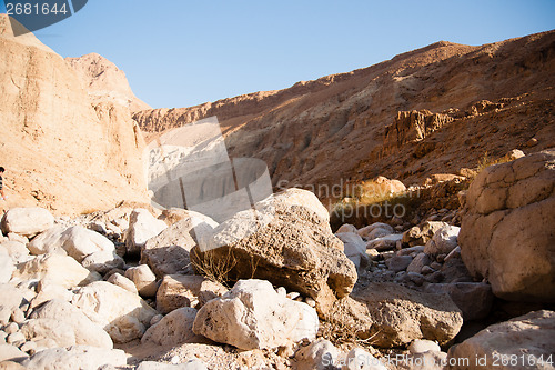 Image of Mountains in stone desert nead Dead Sea