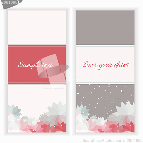 Image of greeting cards with flower