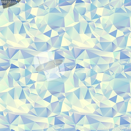 Image of Ice seamless pattern. Crystal background