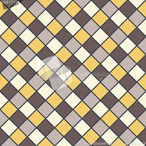 Image of golden brown mosaic background
