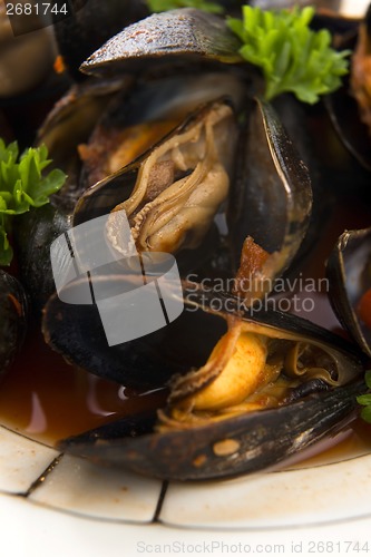 Image of Clams in tomato sauce 