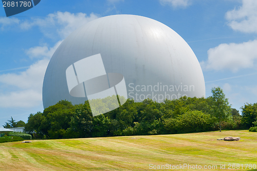 Image of gigantic white cupola