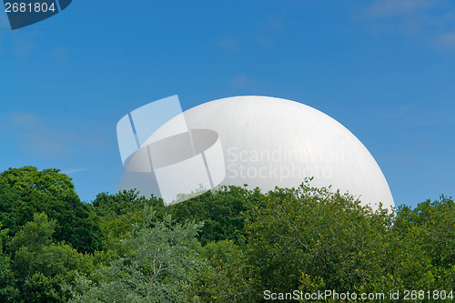 Image of gigantic white cupola