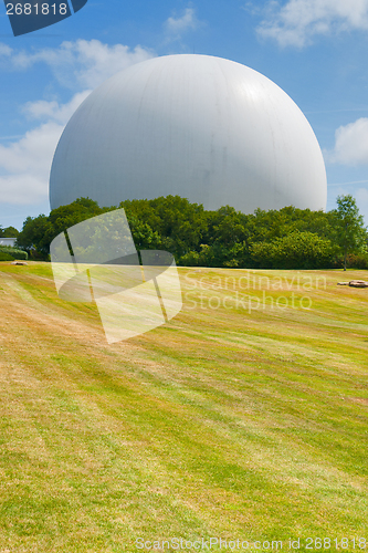 Image of gigantic white cupola