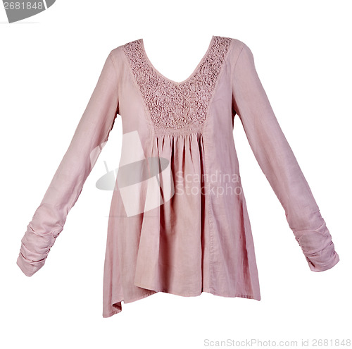 Image of pink ladies shirt