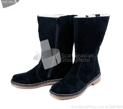 Image of A pair of women's boots 