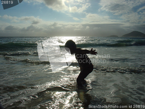 Image of Kid in the beach