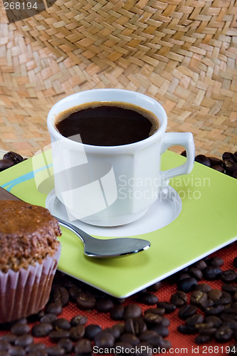 Image of Coffee and muffins