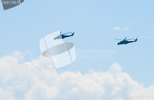 Image of Russian helicopters