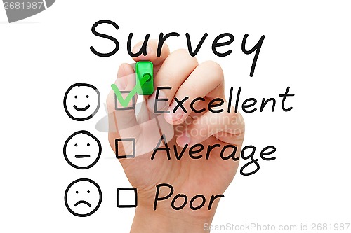 Image of Survey Excellent Evaluation