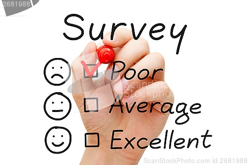 Image of Survey Poor Evaluation