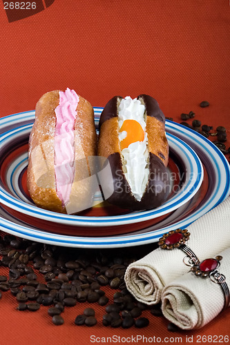 Image of Cream donuts