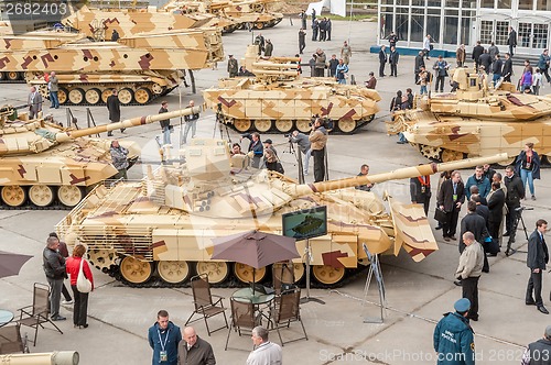 Image of Military technics exposition