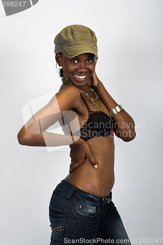 Image of Sexy african  girl