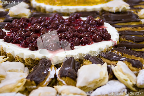 Image of platter with cakes