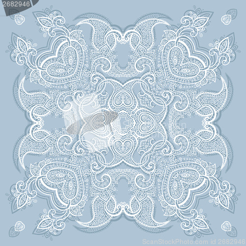 Image of Lace background. Mandala.