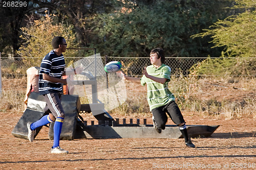 Image of rugby players