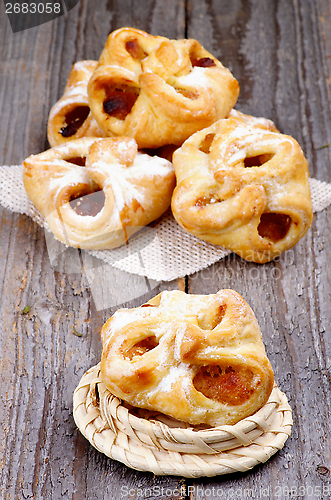 Image of Pastry Baskets Jam Wrapped