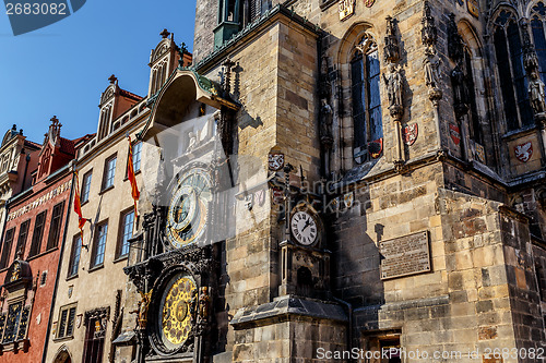 Image of The Prague astronomical clock, or Prague orloj