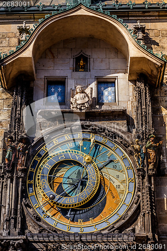 Image of The Prague astronomical clock, or Prague orloj