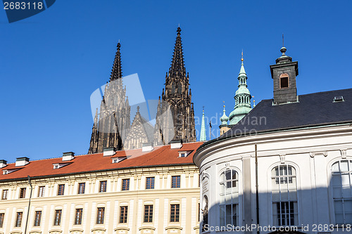 Image of view of Prague castle