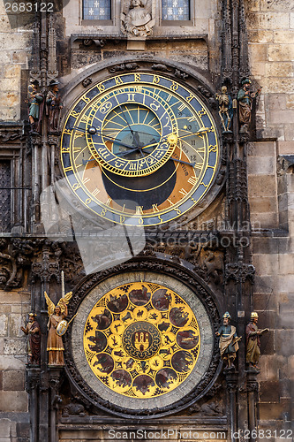 Image of The Prague astronomical clock, or Prague orloj