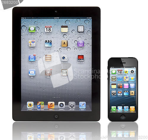 Image of Apple New iPad 3 and iPhone 5