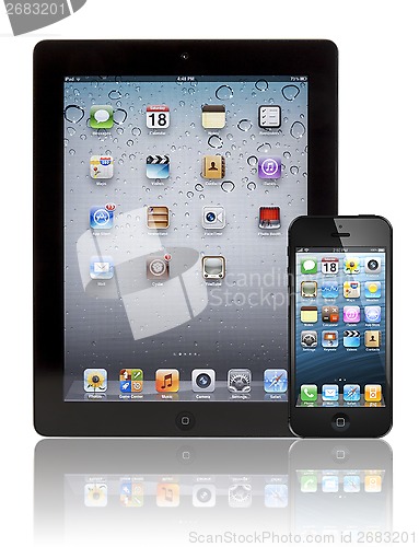 Image of Apple New iPad 3 and iPhone 5