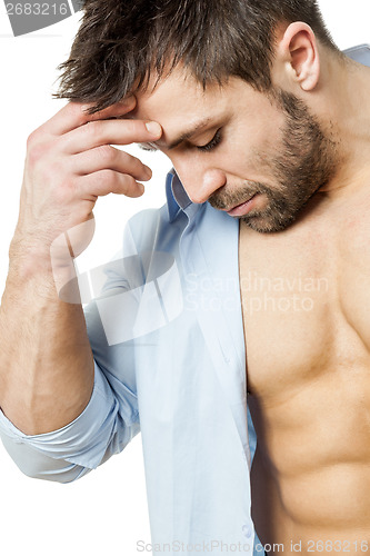 Image of bodybuilding man