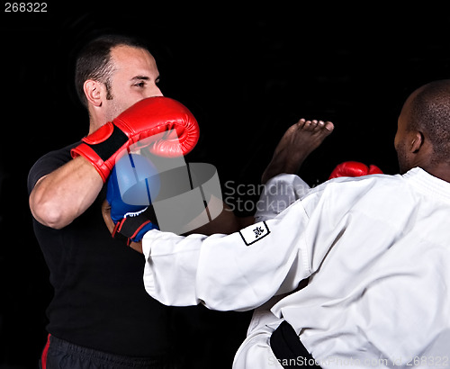 Image of Kickboxing versus karate