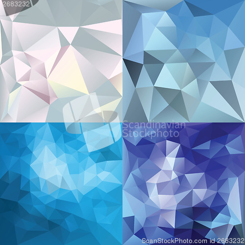 Image of Polygonal Geometric backgrounds.