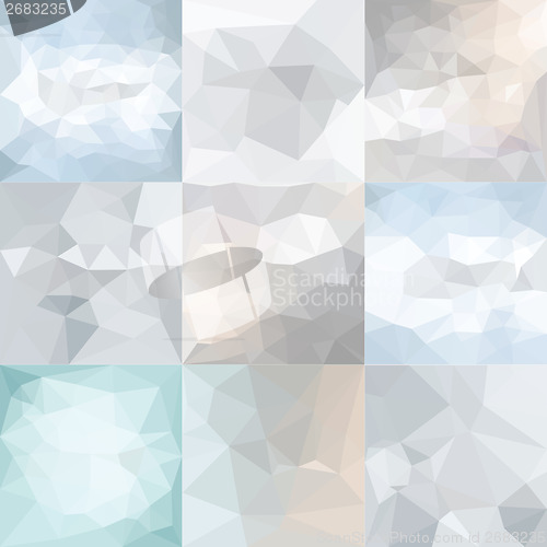 Image of Polygonal Geometric backgrounds.