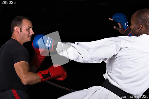 Image of Kickboxing versus karate